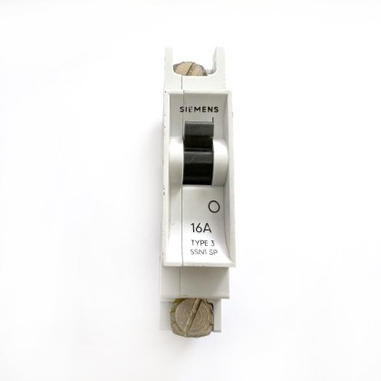 Siemens 5SN1 SP 16A 16 Amp MCB Circuit Breaker Type 3